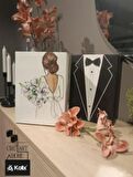 Kolix Damat Kutusu Damat Bohça 3 lü  Set 