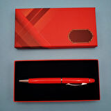 Kırmızı Tükenmez Kalem Touchpen
