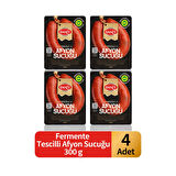 Tescilli Afyon Sucuğu I Fermente I 300 g X 4 ADET