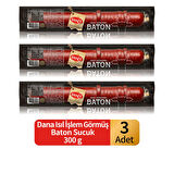 Dana Baton Sucuk Isıl İşlem Görmüş 300 g X 3 ADET