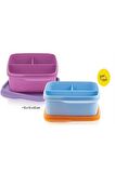 Tupperware Bölmeli Beslenme Kutusu 2 Li Set