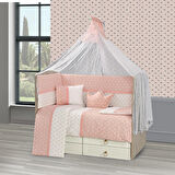TUGU HOME&BABY DOĞA %100 PAMUK 10 PARÇA 60x120 cm BEBEK BEŞİK UYKU SETİ,BEBEK BEŞİK UYKU TAKIMI,ANNE YANI ORGANİK UYKU SETİ