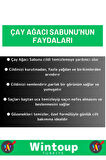 Doğal Çay Ağacı Sabunu Özel Üretim Tüm Cilt Tipleri İçin Uygun 3 Adet 100gr