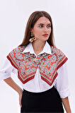 Doğu Esintisi Model Fular Bandana Şal Estascarf 70x70 Cm