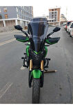 Bajaj Dominar 250 Siperlik Ön Cam 2017 2024 Model 58cm Açıkfüme Renkli 4mm ORTA BOYLU CAM