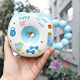 Donut Figürlü Renkli Porselen Kupa 1 Adet