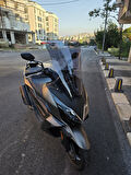 MOTOCAM Kymco Downtown GT 350 Siperlik Ön Cam 2025 Model 62cm Füme Renkli 4mm