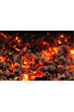 %100 Meşe Mangal Kömürü 5 Kg Elenmiş Seçme