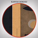 Soyut Sürreal Kadınlar Dekoratif Duvar Tablosu Üçlü Set-DP-93