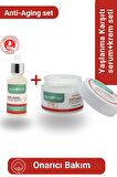 Yaşlanma Karşıtı 2'li Onarıcı Bakım Seti | Anti-Aging Serum + Anti-Aging Günlük Krem