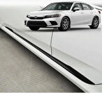 Point Honda Civic Fe1 Piano Black Yan Kapı Çıtası Siyah 2021 Sonrası