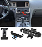 Point Audi Q7 Araca Özel Cep Telefon Tutacağı Robotik Oynar Başlıklı 2006 - 2014 ONTA59