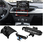 Point Audi A6 Araca Özel Cep Telefon Tutacağı Robotik Oynar Başlıklı 2012 - 2017 ONTA57