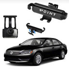 Point Vw Passat B7 Araca Özel Cep Telefon Tutacağı Robotik Oynar Başlıklı 2011-2014 ONTA88