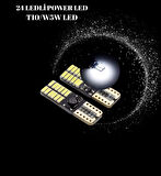 Point T10 Dipsiz W5w 24 Ledli Canbus Beyaz Park Ampulü Plaka Ampulü