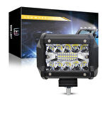 Point 20 LED Çalışma Lambası 60 W Ultra Parlak Off Road Motosiklet Kamyon Sis Farı 12-24 V