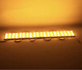 Point 3 Ledli Parmak LED Modül 1.5W 2835 Smd Mercekli 12V-20 Adet Sarı