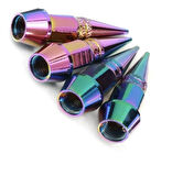 Point Metal Sibop Kapağı Üniversal Bukalemun Renk Kurşun Tip 4 Adet 1 Takım