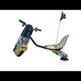 CityMate Drift Car Elektrikli Kaykay Drift Scooter Bluetooth Grafity Desenli Kasa 16