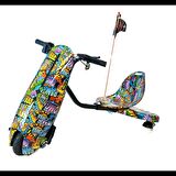 CityMate Drift Car Elektrikli Kaykay Drift Scooter Bluetooth Grafity Desenli Kasa 16