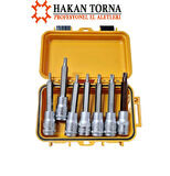 Rico 1/2 Uzun Torx Lokmalı Bits Uç Takımı