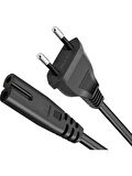  3 Metre Güç Kablosu Ps2/ps3/ps4/xbox One S/radyo/tv Uyumlu 3m Power Elektrik Kablosu