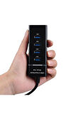 4 Port Usb 3.0 Hub Çoğaltıcı Çoklayıcı Swıtch Hızlı Çoklama Dişi Splitter Laptop Bilgisayar Için Usb Hub