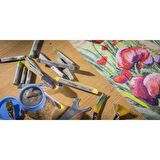 Derwent Techniques Brushes Çok Amaçlı Fırça seti 6 lı set