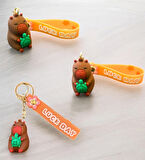 Capybara Kapibara Silikon Anahtarlık