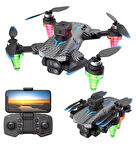 C19S Drone 360 derece engel kaçınma karbon fiber drone Wifili 1080p çözünürlüklü