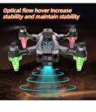 C19S Drone 360 derece engel kaçınma karbon fiber drone Wifili 1080p çözünürlüklü