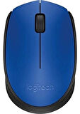 Logitech M171 USB Alıcılı Kablosuz Kompakt Mouse - Mavi