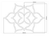 Motifpiyer Desenli Tavan Göbekleri dtg-30-290x207cm-2cm