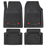 Fiat Strada Uyumlu 3D Havuzlu Paspas Takımı  Safir Siyah