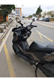 Kymco DTX 250 Siperlik Ön Cam 2024 Model 55cm şeffaf Renkli 4mm Elcik Model
