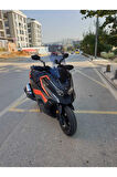 Kymco DTX 250 Siperlik Ön Cam 2024 Model 67cm açıkfüme Renkli 4mm Elcik Model