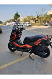 Kymco DTX 250 Siperlik Ön Cam 2024 Model 67cm açıkfüme Renkli 4mm Elcik Model