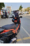 Kymco DTX 250 Siperlik Ön Cam 2024 Model 67cm Siyah Renkli 4mm Elcik Model