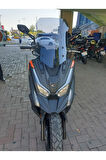 Kymco DTX 360 Siperlik Ön Cam 2022-2023 Model 55cm Açıkfüme Renkli 4mm ORTA BOYLU CAM
