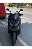 Kymco DTX 360 Siperlik Ön Cam 2022-2023 Model 65cm Şeffaf Renkli 4mm UZUN CAM