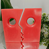 Dual Lavanta Kokulu Soya Mum - Doğum Günü - Sevgililer Günü - Hediyelik - Aromaterapi