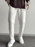 Erkek Boyfriend Duble Paça Keten Pantolon
