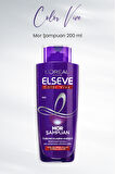 Elseve Color Vive Mor Şampuan Turunculaşma Karşıtı 200 ml