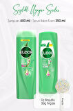Elidor Superblend Sağlıklı Uzayan Saçlar Şampuan 400 ml, Serum Bakım Kremi 350 ml ve Üç Boyutlu Saç Fırçası