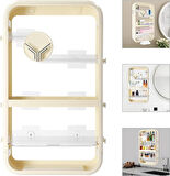 Duvara Monte Depolama Rafı