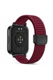 Redmi Watch 5 Active / Redmi Watch 5 Lite Uyumlu 22mm Manyetik Mıknatıslı Silikon Loop Kordon Kayış
