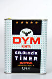 DYM Kimya Selülozik Tiner 2,5 litre