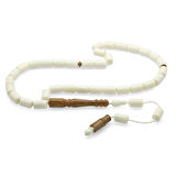 Tesbihane Sistemli Kesme Kesim Kuka İmameli Deve Kemiği Tesbih