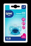 Wee Baby Akide Damaklı Emzik No:2 -Mavi