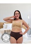 Kadın Büyük Beden Külot Full Brief (5XL, 6XL, 7XL) 5 Farklı Renk 1 Pakette